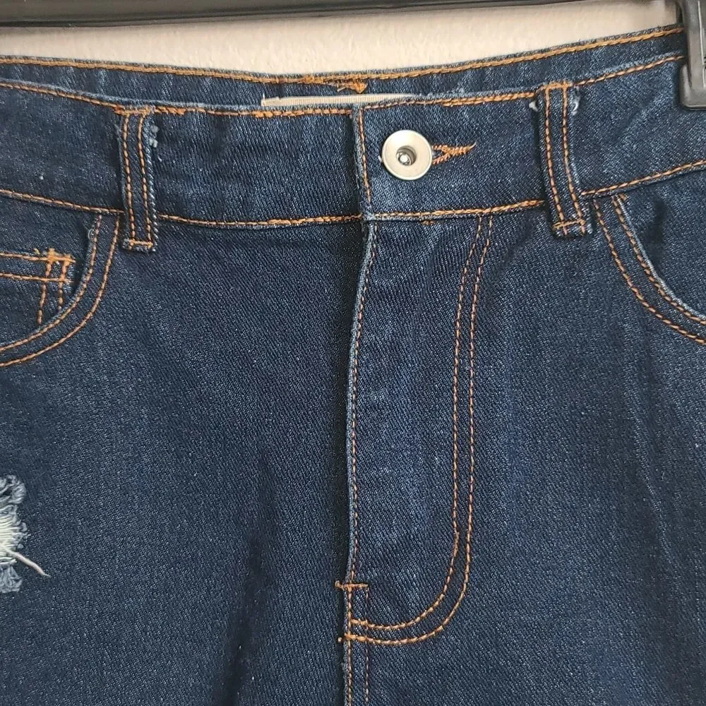 SHORTS. CHELSEA AND VIOLET DENIM SHORTS - Picture 2 of 13